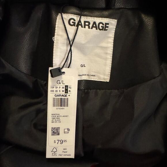 Garage Women's Black Jacket - Picture 4 of 7